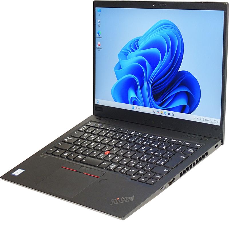 【Windows11 64bit】【Core i5-8265U】【メモリー8GB】【SSD256GB】【無線LAN】【WEBカメラ】【フルHD液晶】【14インチ液晶】【ノートパソコン】【中古】【中野店発】lenovo ThinkPad X1 Carbon Gen7 （20007102）