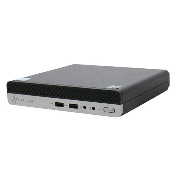【超小型デスク】【単体】【Windows11 64bit】【Core i3-9100T】【メモリー8GB】【SSD256GB】【デスクトップパソコン】【中古】HP ProDesk 400 G5 DM （1213268）