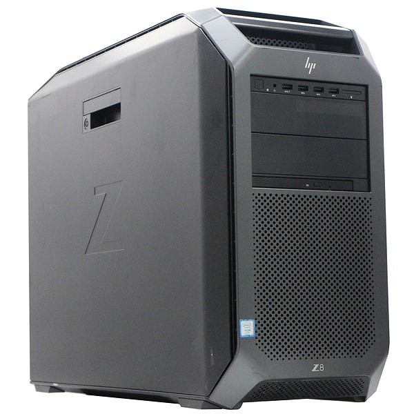 【単体】【Xeon Gold 6242R X2】【Windows11 Pro 64bit】【Quadro GV100】【メモリー192GB】【SSD500GBx4（RAID5)】【DVDマルチ】【デスクトップパソコン】【中古】HP Z8 G4 WorkStation （6000000）