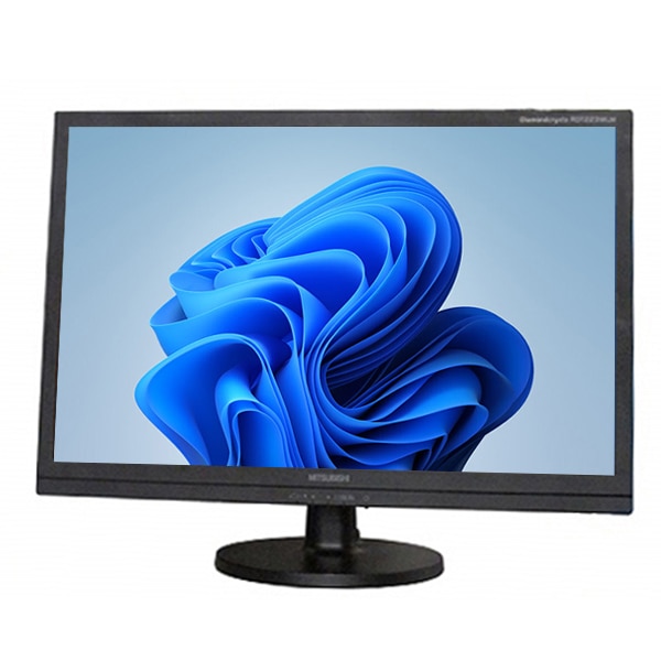 【21.5インチ液晶】【液晶モニター】【中古】MITSUBISHI RDT223WLM(BK) （1101151）