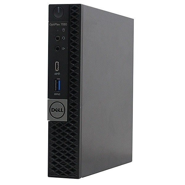 【超小型デスク】【単体】【Windows11 64bit】【Core i5-8500T】【メモリー16GB】【SSD256GB(M.2-NVMe)+HDD500GB】【デスクトップパソコン】【中古】DELL OPTIPLEX 7060 Micro （1235639）