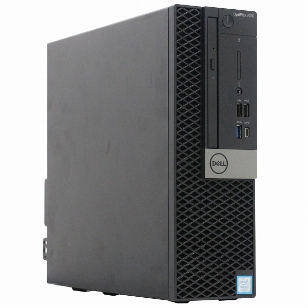 【単体】【Windows11 64bit】【Core i7-9700】【メモリー16GB】【SSD512GB(M.2-SATA)+HDD1TB】【DVDマルチ】【デスクトップパソコン】【中古】DELL OPTIPLEX 7070 SFF （1235642）