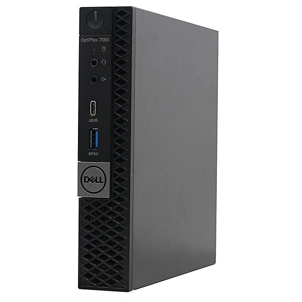 【単体】【超小型デスク】【Windows11 64bit】【Core i5-8500T】【メモリー16GB】【SSD256GB（M.2-NVMe）+HDD500GB】【デスクトップパソコン】【中古】【中野店発】DELL OPTIPLEX 7060 Micro （20022047）