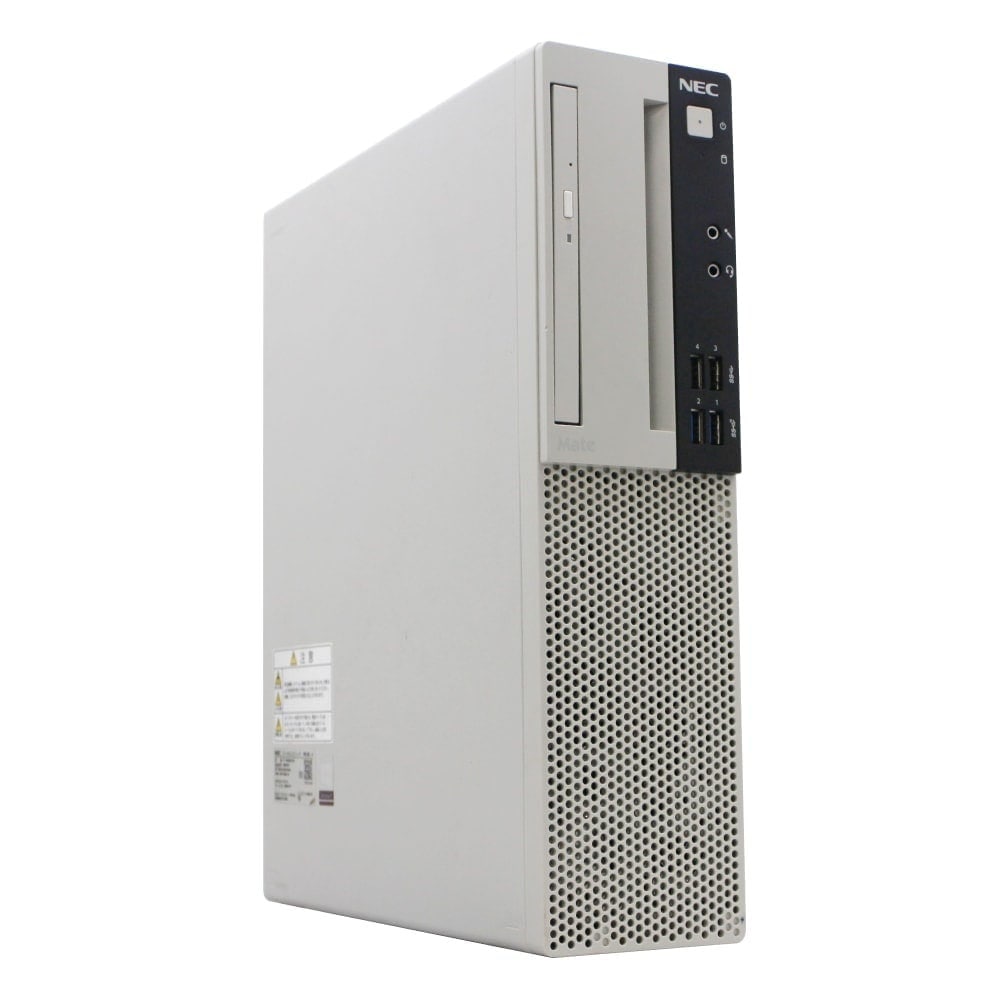 【単体】【Windows11 64bit】【Core i5-9400】【メモリー16GB】【SSD256GB】【DVDマルチ】【デスクトップパソコン】【中古】【中野店発】NEC Mate ML-5 （20022050）