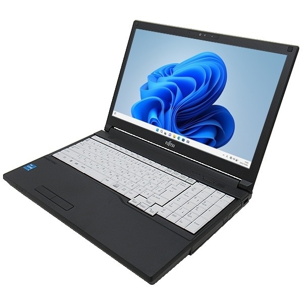 【Windows11 64bit】【WEBカメラ】【テンキー付】【Core i5-1235U】【メモリー16GB】【SSD512GB】【無線LAN】【DVDマルチ】【15インチ液晶】【ノートパソコン】【中古】富士通 LIFEBOOK A5512/KX （1406911）