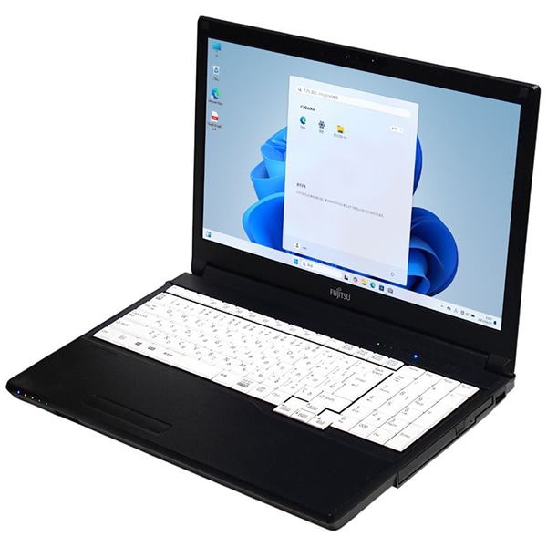 【Windows11 64bit】【WEBカメラ】【テンキー付】【Core i5-1235U】【メモリー16GB】【SSD256GB】【無線LAN】【DVDマルチ】【15インチ液晶】【ノートパソコン】【中古】富士通 LIFEBOOK A5512/KX （1406915）