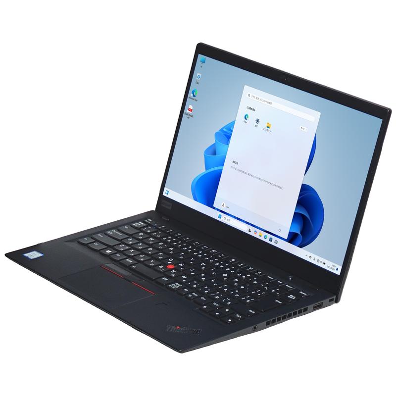 【Windows11 64bit】【Core i5-8250U】【メモリー8GB】【SSD256GB】【無線LAN】【WEBカメラ】【フルHD液晶】【14インチ液晶】【ノートパソコン】【中古】【中野店発】lenovo ThinkPad X1 Carbon Gen6 （20007198）