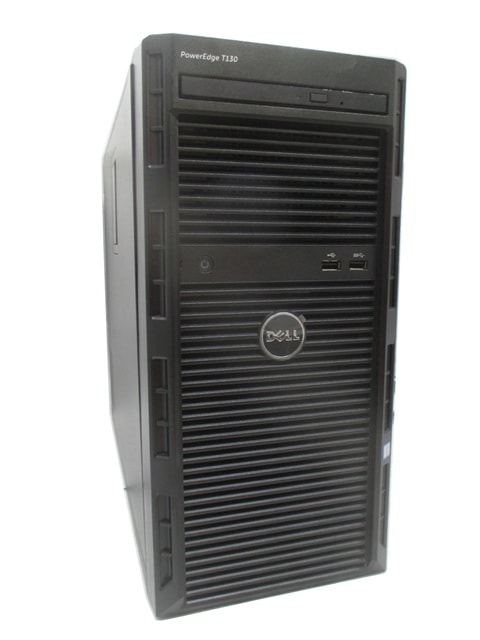 【中古】【OS無】【Xeon E3-1220v6】【メモリ 16GB】【HDD 1TB x2】DELL Power Edge T130（1921556）