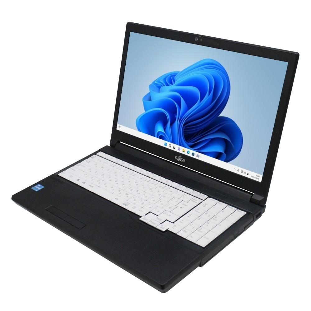 【Windows11 64bit】【WEBカメラ】【テンキー付】【Core i5-1235U】【メモリー16GB】【SSD256GB】【無線LAN】【DVDマルチ】【15インチ液晶】【ノートパソコン】【中古】【中野店発】富士通 LIFEBOOK A5513/MX （20022079）