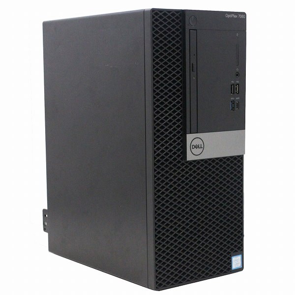 【単体】【Windows11 64bit】【Geforce GTX1050】【Core i5-8400】【メモリー16GB】【SSD256GB（M.2-SATA）+HDD500GB】【DVDマルチ】【デスクトップパソコン】【中古】DELL OPTIPLEX 7060 Tower （1235686）