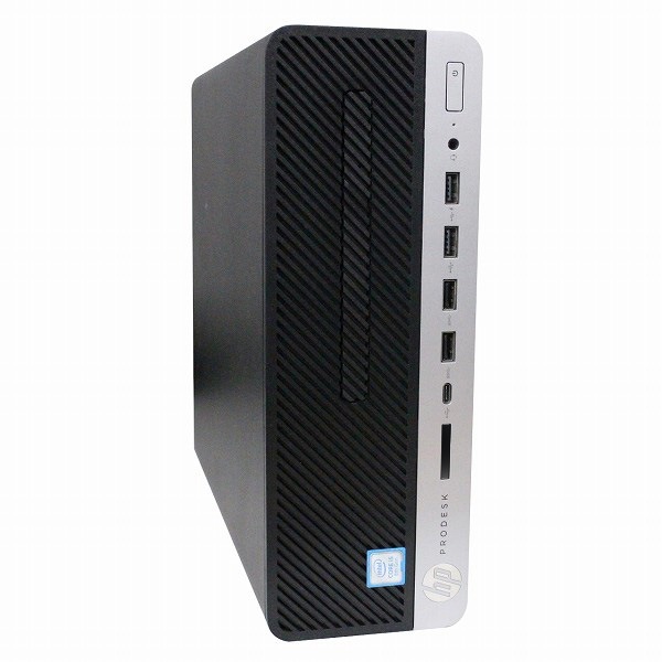 【単体】【Windows11 64bit】【Core i3-8100】【メモリー8GB】【SSD128GB】【DVDマルチ】【デスクトップパソコン】【中古】HP ProDesk 600 G4 SFF （1235713）