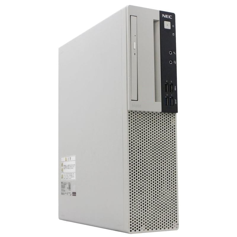【単体】【Windows11 64bit】【Core i5-8400】【メモリー16GB】【SSD250GB】【DVDマルチ】【デスクトップパソコン】【中古】NEC Mate J ML-3 （1235801）