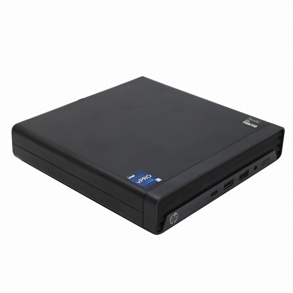 【超小型デスク】【単体】【Windows11 64bit】【Core i5-12500T】【メモリー8GB】【SSD512GB】【デスクトップパソコン】【中古】HP Elite Mini 800 G9 （1235835）