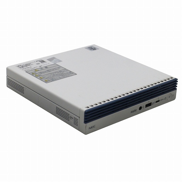 【超小型デスク】【単体】【Windows11 64bit】【Core i5-10500T】【メモリー16GB】【SSD256GB】【デスクトップパソコン】【中古】NEC Mate MC-7 （1235836）
