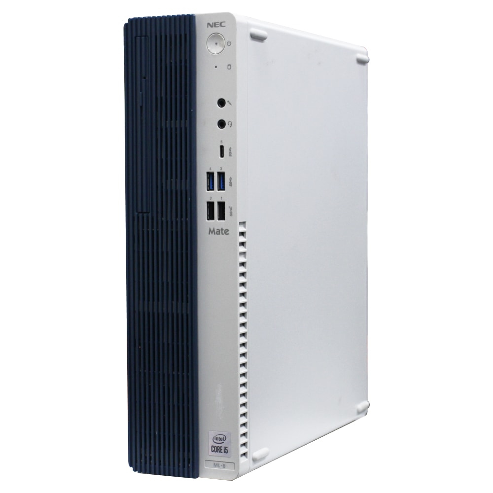 【単体】【Windows11 64bit】【Core i5-10400】【メモリー16GB】【SSD256GB】【DVDマルチ】【デスクトップパソコン】【中古】NEC Mate ML-B （1234883）