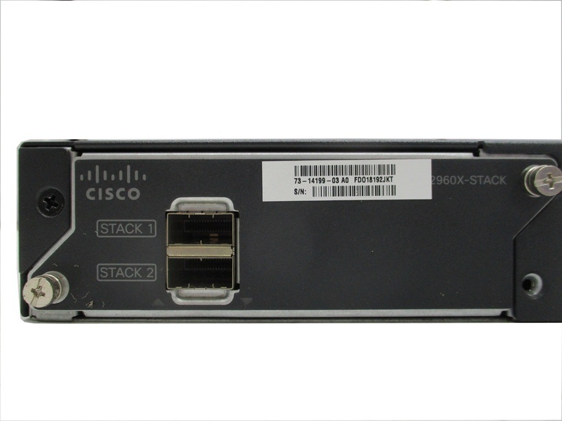 【中古】【本体のみ】【L2スイッチ】【ポート数：24】【2960X-STACK】 Cisco Catalyst WS-C2960X-24PD-L  (1921398)