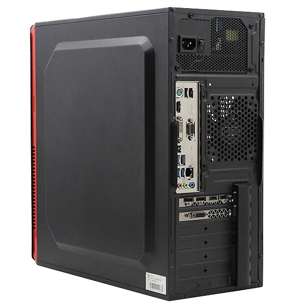 【単体】【Windows11 64bit】【Geforce GT1060】【Core i7-8700】【メモリー16GB】【SSD256GB(M.2-NVMe)+SSD256(M.2-SATA)】【デスクトップパソコン】【中古】自作 _ （1235129）