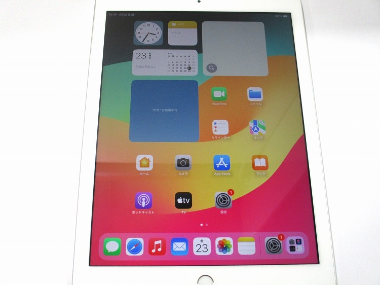 【中古】Apple iPad 第6世代 32GB MR7G2J/A Wi-Fi シルバー A1893 (181601)【中古】