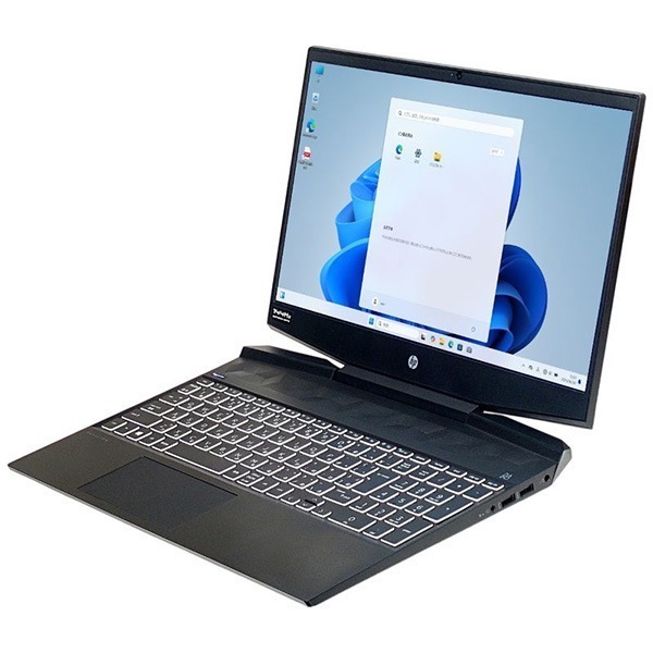 【Windows11 64bit】【WEBカメラ】【Geforce GTX1650Ti】【Core i7-10750H】【メモリー16GB】【SSD256GB+HDD1TB】【無線LAN】【フルHD液晶】【15インチ液晶】【ノートパソコン】【中古】HP Pavilion Gaming 15-dk1002TX （1804631）