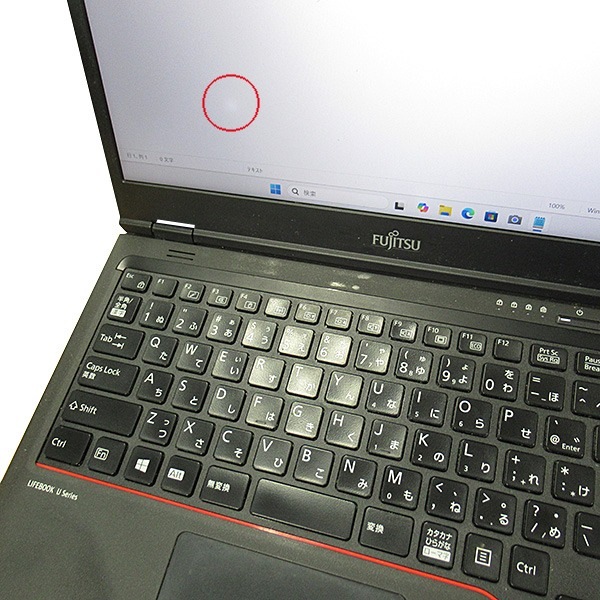 【訳あり品】【Windows11 64bit】【WEBカメラ】【Core i5-1135G7】【メモリー16GB】【SSD256GB】【無線LAN】【フルHD液晶】【13インチ液晶】【ノートパソコン】【中古】富士通 LIFEBOOK U7311/HX （1406582）