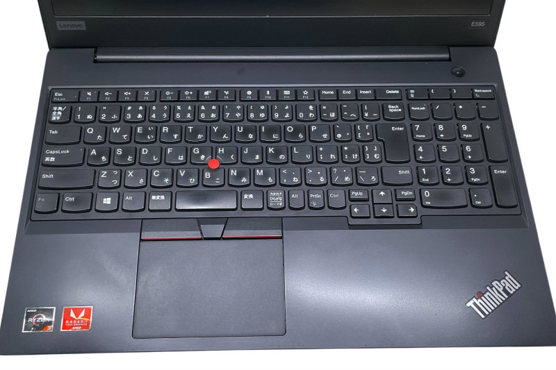 【Windows11 64bit】【WEBカメラ】【テンキー付】【メモリー8GB】【SSD256GB】【無線LAN】【フルHD液晶】【15インチ液晶】【ノートパソコン】【中古】【下北沢店発】lenovo ThinkPad E595 （4020657）