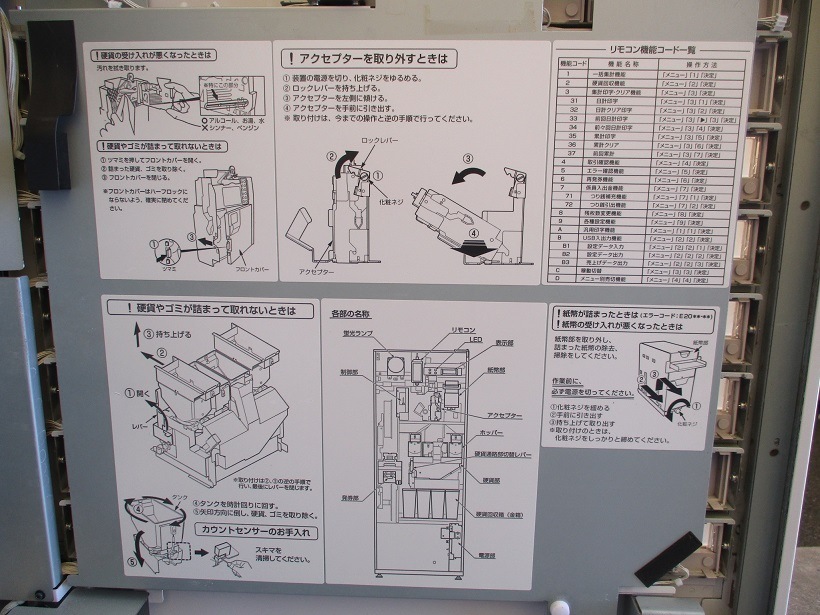 【埼玉県所沢市市引取り限定】GLORY 券売機 VT-B10 (1921105)