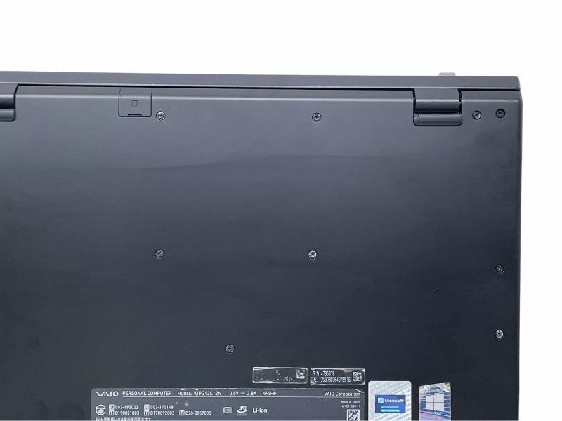 【訳あり品】【Windows11 64bit】【WEBカメラ】【Core i5-1035G1】【メモリー8GB】【SSD256GB】【無線LAN】【フルHD液晶】【13インチ液晶】【ノートパソコン】【中古】【下北沢店発】SONY VJPG13C12N （4020813）