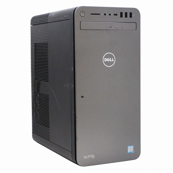 【単体】【Windows11 64bit】【Geforce GTX1070】【Core i7-8700】【メモリー16GB】【SSD256GB(M.2-NVMe)+HDD2TB】【無線LAN】【DVDマルチ】【デスクトップパソコン】【中古】DELL XPS 8930 Series （1234721）