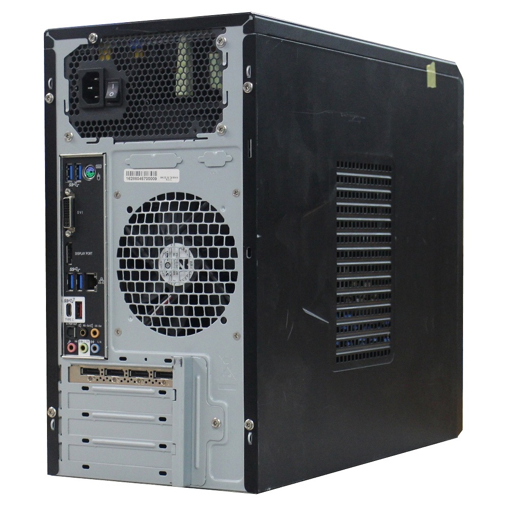 【単体】【Windows11 64bit】【Quadro P2200】【Core i7-8700】【メモリー8GB】【SSD256GB（M.2-NVMe）+HDD4TB】【デスクトップパソコン】【中古】自作 ISoDxi-M037-Ai7 （1242794）
