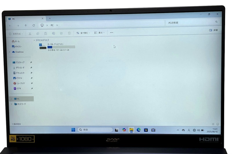 ■5/15_値下げしました！訳あり商品特価セール■【訳あり品】【Windows11 64bit】【WEBカメラ】【Core i5-1035G1】【メモリー8GB】【SSD256GB】【無線LAN】【タッチパネル】【フルHD液晶】【14インチ液晶】【ノートパソコン】【中古】【下北沢店発】acer Swift SF514-54T （4020126）