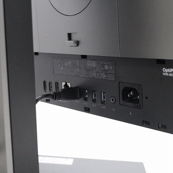 【Windows11 64bit】【Core i5-9500】【メモリー8GB】【SSD256GB（M.2-NVMe）+HDD1TB】【DVDマルチ】【フルHD液晶】【21.5インチ液晶】【液晶一体型パソコン】【中古】DELL OPTIPLEX 7470 AIO （1232086）