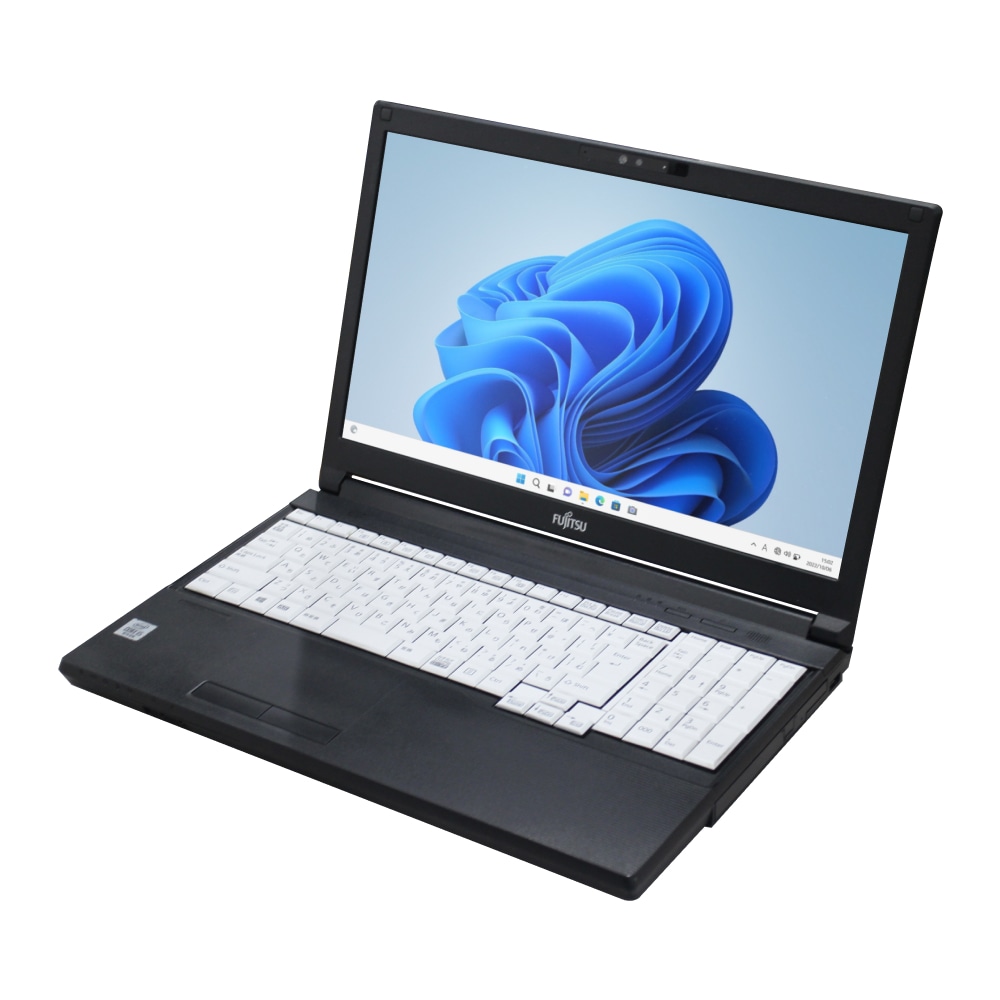 【Windows11 64bit】【WEBカメラ】【テンキー付】【Core i5-10210U】【メモリー16GB】【SSD480GB】【無線LAN】【DVDマルチ】【15インチ液晶】【ノートパソコン】【中古】富士通 LIFEBOOK A5510シリーズ （180674）