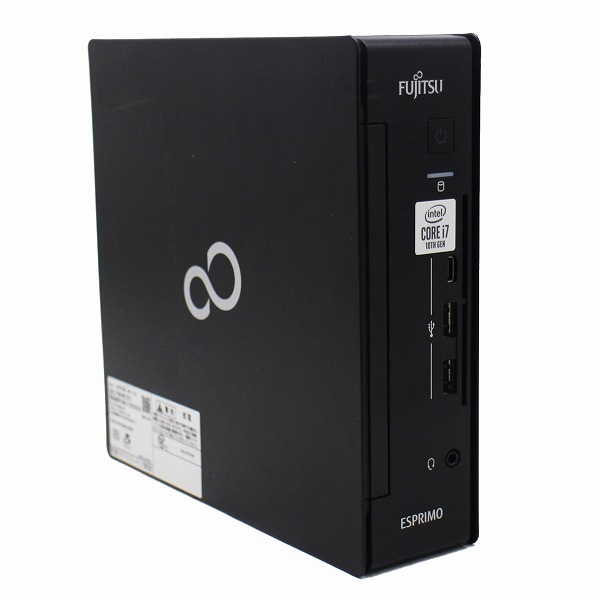 【超小型デスク】【単体】【Windows11 64bit】【Core i7-10700T】【メモリー16GB】【SSD1TB】【デスクトップパソコン】【中古】富士通 ESPRIMO WD1/E2 （1234373）