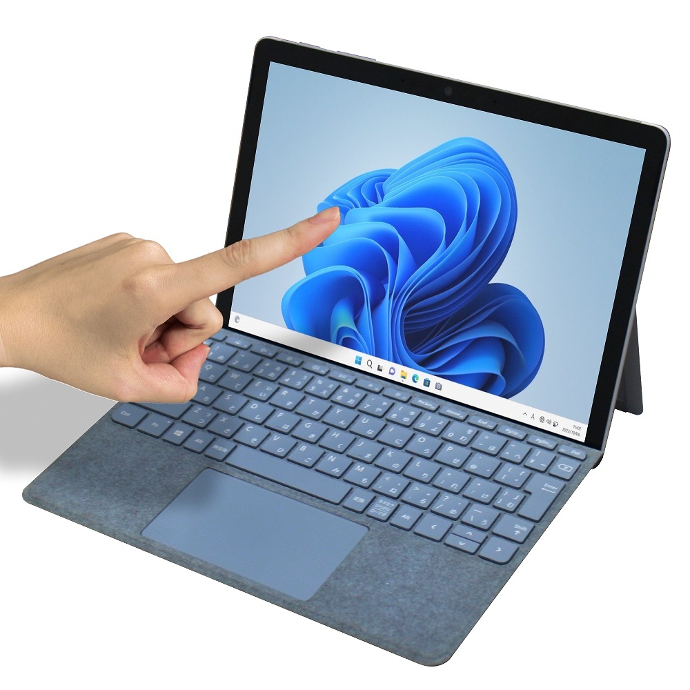 【Windows11 64bit】【WEBカメラ】【Core m3 8100Y】【タッチパネル液晶】【メモリー8GB】【SSD128GB】【無線LAN】【10インチ液晶】【ノートパソコン】【中古】HP Surface Go2 (180692)