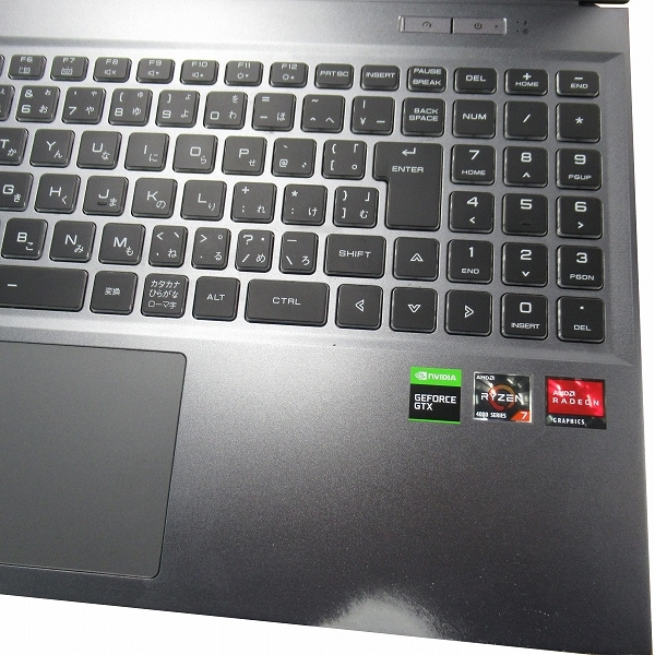 【Windows11 64bit】【Ryzen7 4800H】【WEBカメラ】【Geforce GTX1650Ti】【メモリー16GB】【SSD512GB】【無線LAN】【フルHD液晶】【ノートパソコン】【中古】THIRDWAVE Raytrek G5-R (20021484)