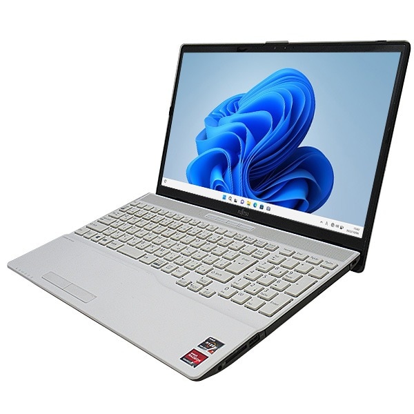 ■さらに値下げしました!訳あり商品特価セール■【訳あり品】【Windows11 64bit】【Ryzen7 5700U】【WEBカメラ】【テンキー付】【メモリー8GB】【SSD256GB】【無線LAN】【DVDマルチ】【フルHD液晶】【15インチ液晶】【ノートパソコン】【中古】富士通 LIFEBOOK AH50/F1 (1406382)