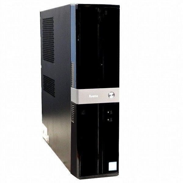 【単体】【Windows11 64bit】【Core i3-8100】【メモリー8GB】【SSD128GB（M.2-NVMe）+HDD500GB】【DVDマルチ】【デスクトップパソコン】【中古】iiyama IStDxi-S0B6-Ai3 （1242769）