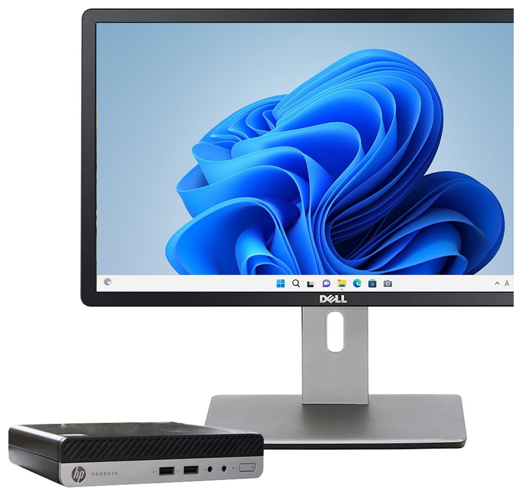 Win11Pro認証済みDell i3-4170/8GB/SSD+HDD最適化済 スモール筐体 中古デスクトップ DELL InsPiron 3471 Windows11 Pro