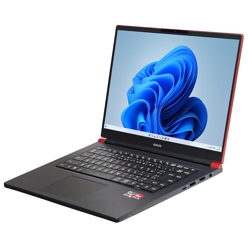 【Windows11 64bit】【Ryzen5 3500U】【WEBカメラ】【メモリー8GB】【SSD512GB】【無線LAN】【フルHD液晶】【15インチ液晶】【ノートパソコン】【中古】MOUSE COMPUTER X5-aR5PCSAR （1852697）