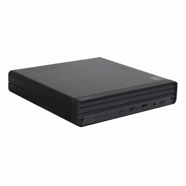 【超小型デスク】【単体】【Windows11 64bit】【Core i5-10500T】【メモリー8GB】【SSD256GB】【デスクトップパソコン】【中古】HP ProDesk 400 G6 DM （1235069）