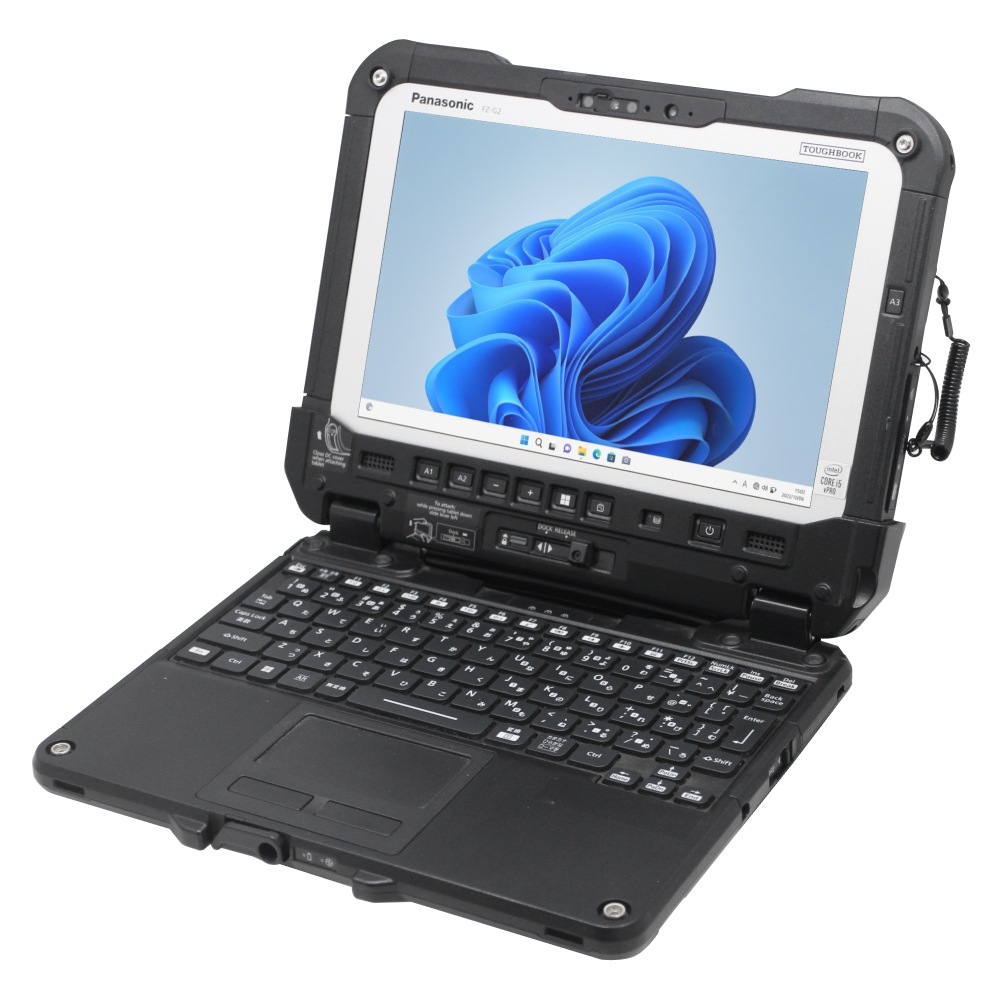 【Windows11 64bit】【タッチパネル液晶】【タブレットPC】【WEBカメラ】【Core i5-10310U】【メモリー8GB】【SSD256GB】【無線LAN】【10インチ液晶】【ノートパソコン】【中古】Panasonic TOUGHBOOK FZ-G2(ABHBXKJ) （1852938）