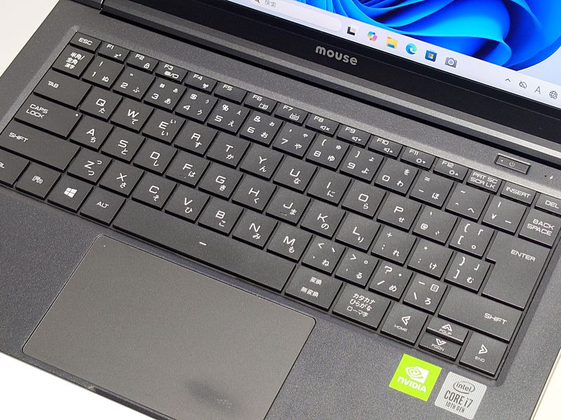 【Windows11 64bit】【Geforce MX250】【Core i7-10510U】【メモリー32GB】【SSD512GB】【無線LAN】【WEBカメラ】【フルHD液晶】【14インチ液晶】【ノートパソコン】【中古】【中野店発】MOUSE COMPUTER DAIV 4N 19124N-CML （20006722）