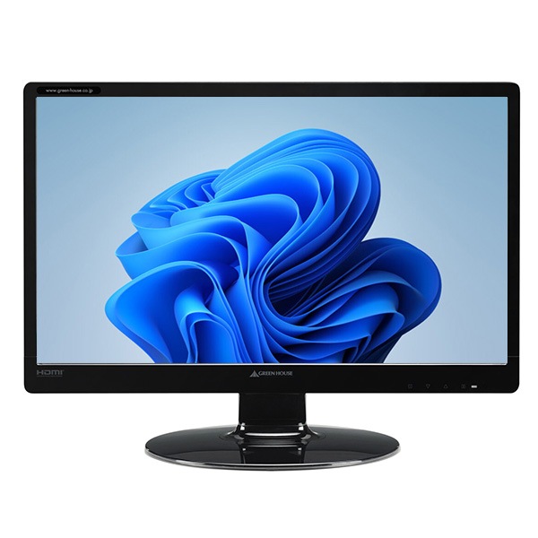 【23インチ液晶】【液晶モニター】【中古】GreenHouse GH-LCW24A-BK （1104080）