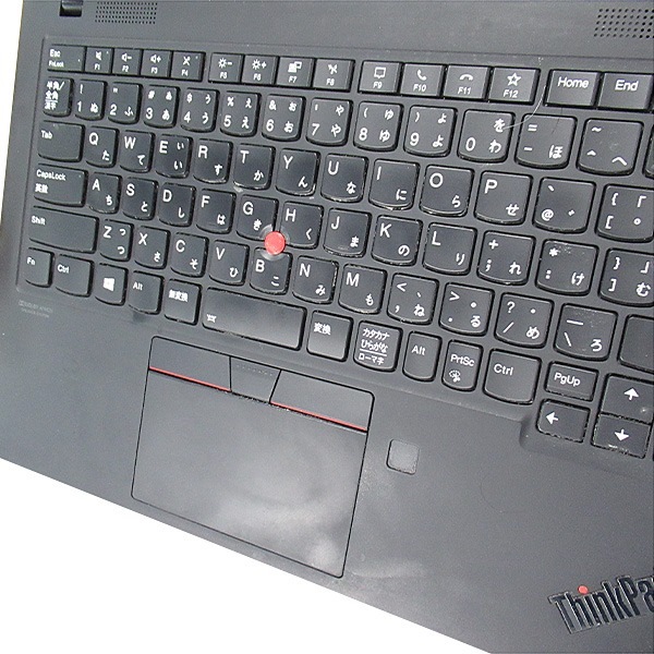 【Windows11 64bit】【WEBカメラ】【Core i7-10510U】【メモリー16GB】【SSD512GB】【無線LAN】【フルHD液晶】【14インチ液晶】【ノートパソコン】【中古】lenovo ThinkPad X1 Carbon Gen8 (1752914)