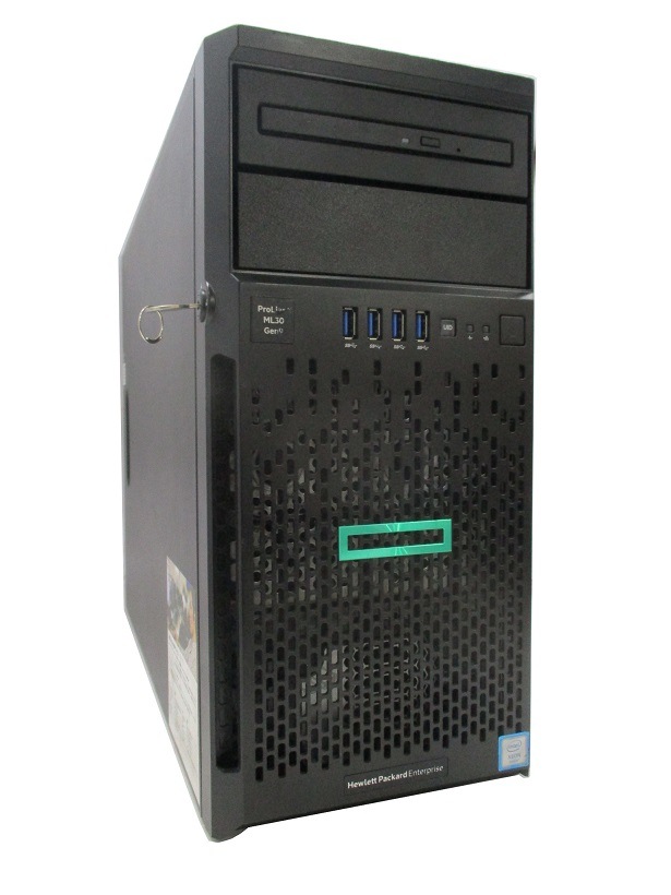 【中古】【7日保証】 【単体】【OS無大特価】【Xeon E3-1220v6】【メモリ 16GB】hp Proliant ML30 Gen9 (1921179)