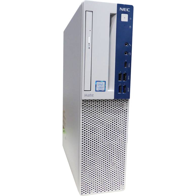 【単体】【Windows11 64bit】【Core i7-8700】【メモリー16GB】【SSD256GB】【DVDマルチ】【デスクトップパソコン】【中古】NEC Mate  ME-4 （1234795）