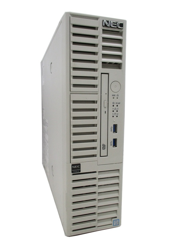 中古】【単体】【Xeon E3-1220v6】【メモリ 16GB】【HDD 1TB x2】NEC