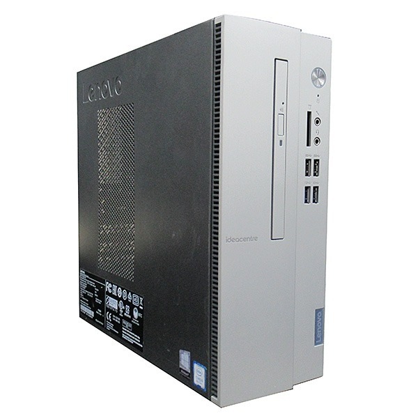 【単体】【Windows11 64bit】【Core i5-8400】【メモリー8GB】【SSD256GB】【無線LAN】【DVDマルチ】【デスクトップパソコン】【中古】lenovo Ideacentre 510S-07ICB  （1234733）