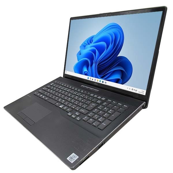 【Windows11 64bit】【WEBカメラ】【テンキー付】【Core i7-10750H】【メモリー8GB】【SSD256GB+HDD1TB】【無線LAN】【DVDマルチ】【フルHD液晶】【17インチ液晶】【ノートパソコン】【中古】富士通 LIFEBOOK NH90/E2 (1406527)