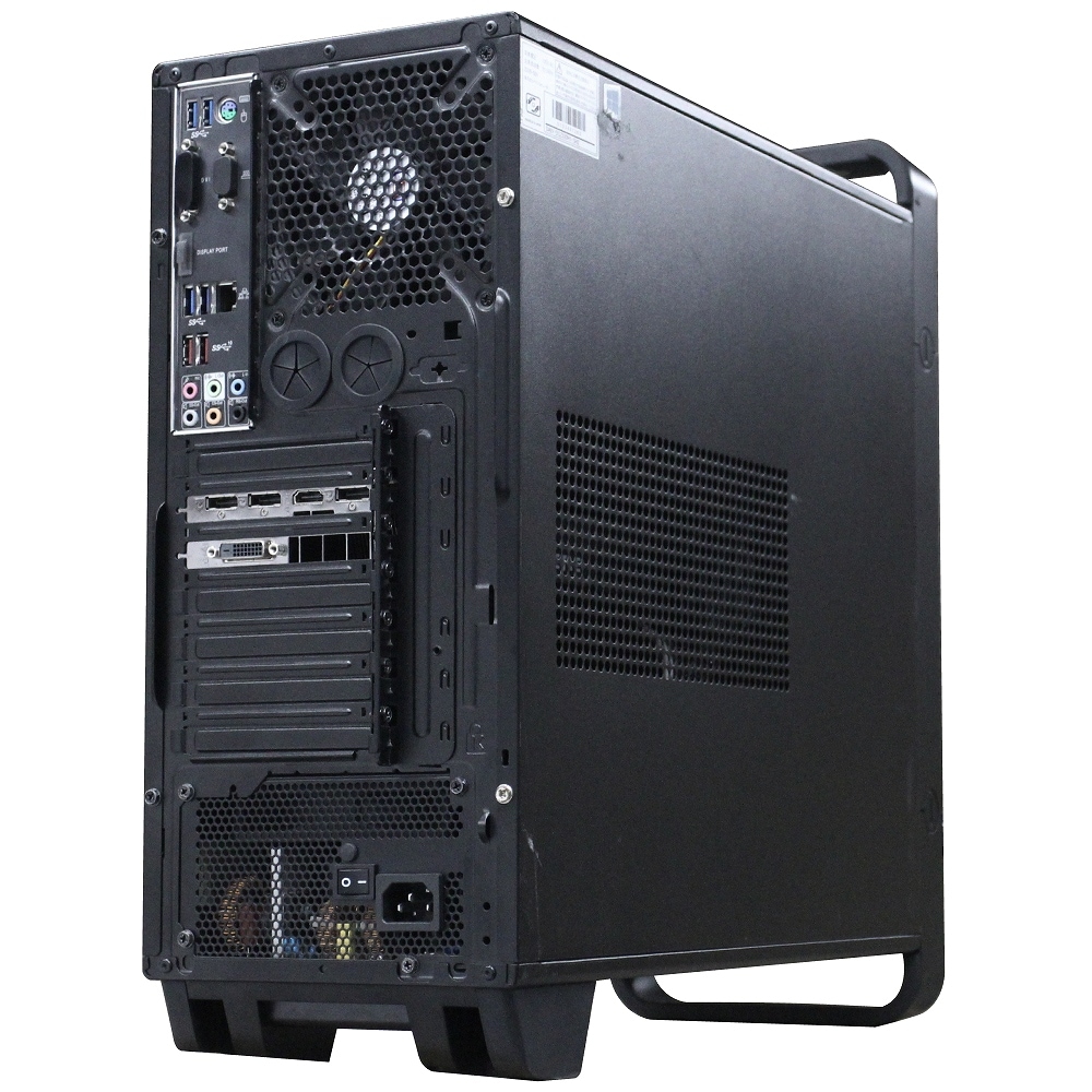 【単体】【Windows11 64bit】【Geforce GTX1080】【Core i7-8700】【メモリー16GB】【SSD512GB(M.2-NVMe)+HDD3TB+HDD3TB】【DVDマルチ】【デスクトップパソコン】【中古】MouseComputer DAIV DSZ520H1-SH2 (1242188)